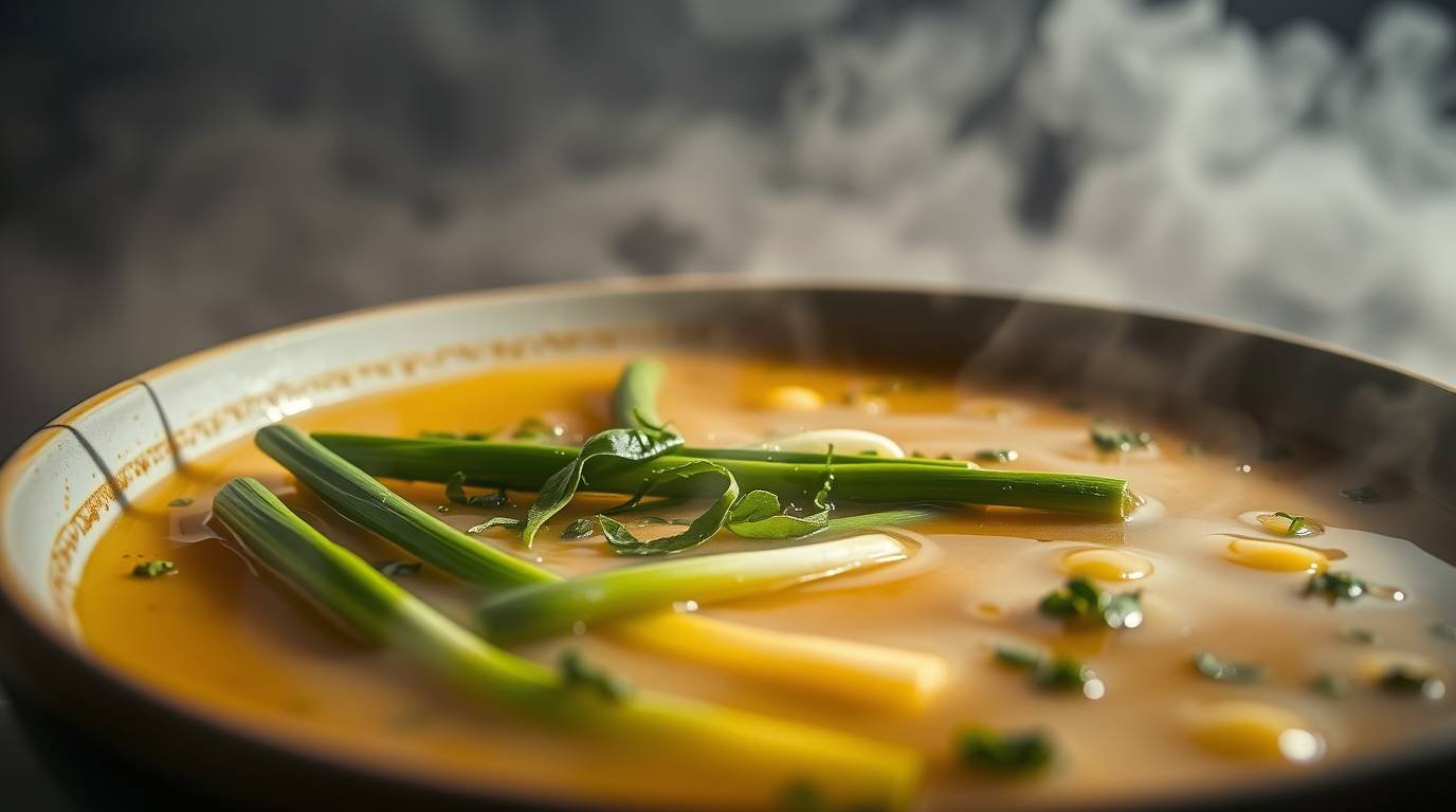 Anglo-Saxon Baking Recipes - Leek and Herb Pottage