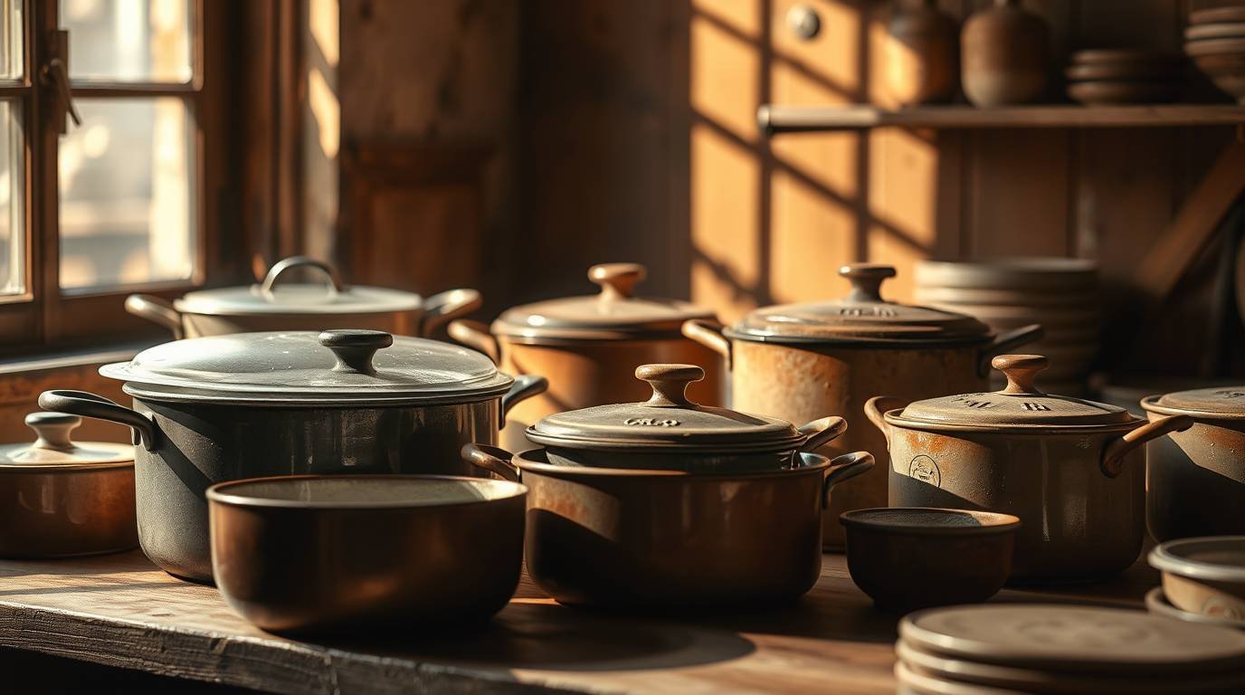 What Qualifies as Antique vs. Replica Cookware